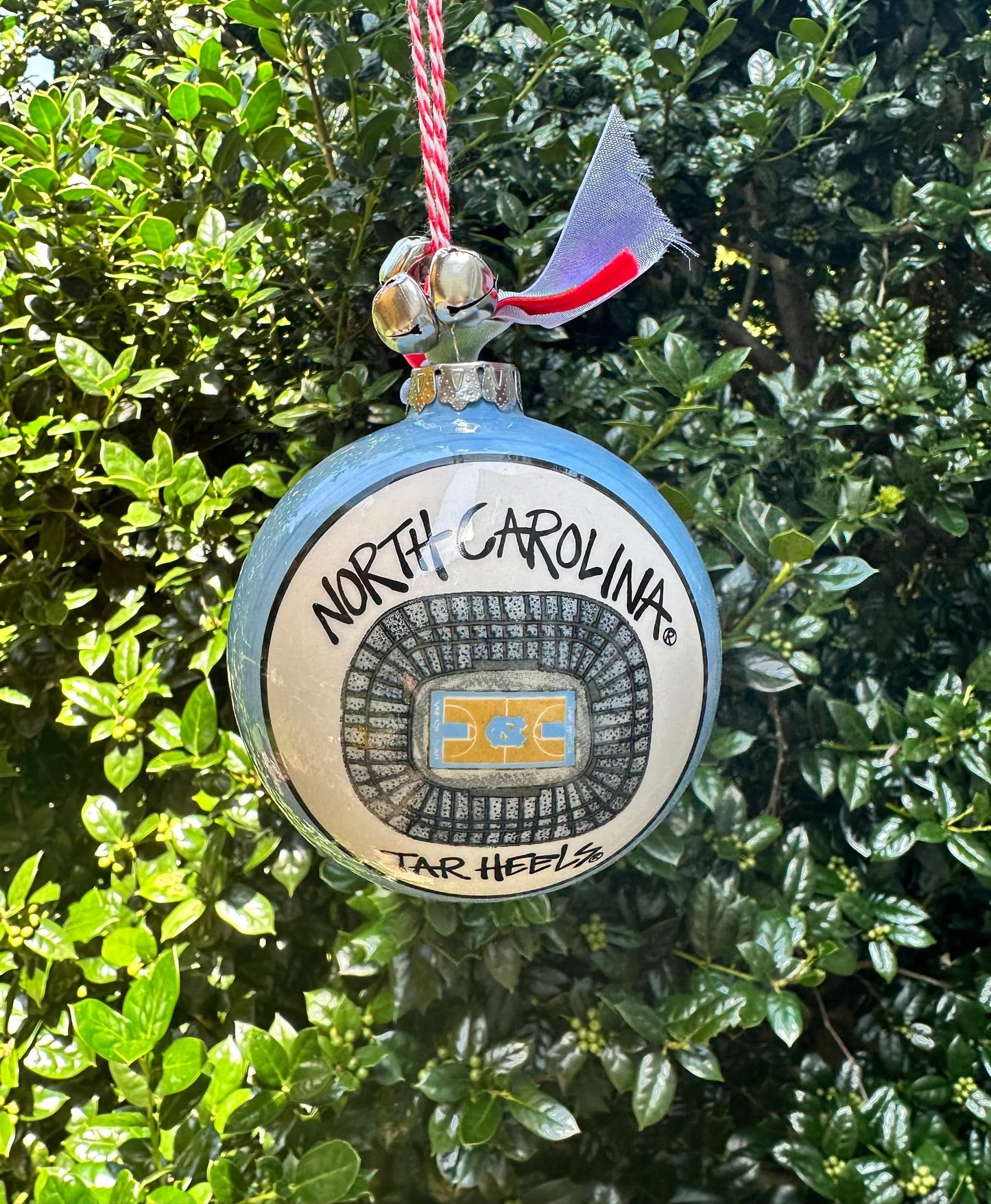 Magnolia Lane 20865 UNC North Carolina Stadium Ornament, 3.5-inch Diameter