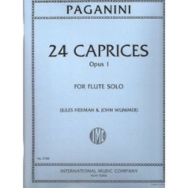 24 Caprices, Opus 1, for Flute Solo