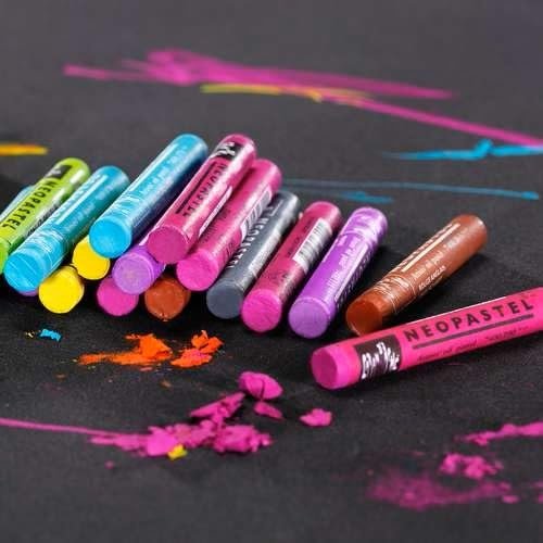 Caran D'ache Neopastel Oil Pastels Set Of 24 (7400.324)