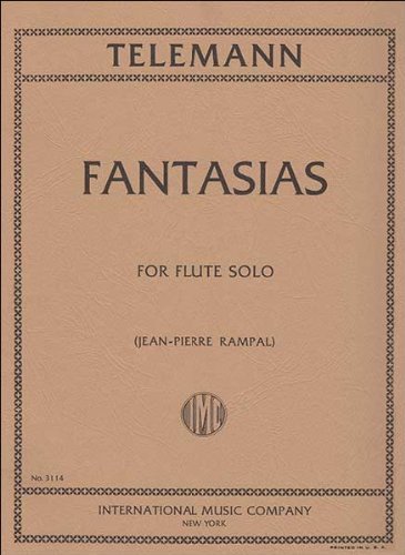 Telemann: Fantasias for Flute Solo