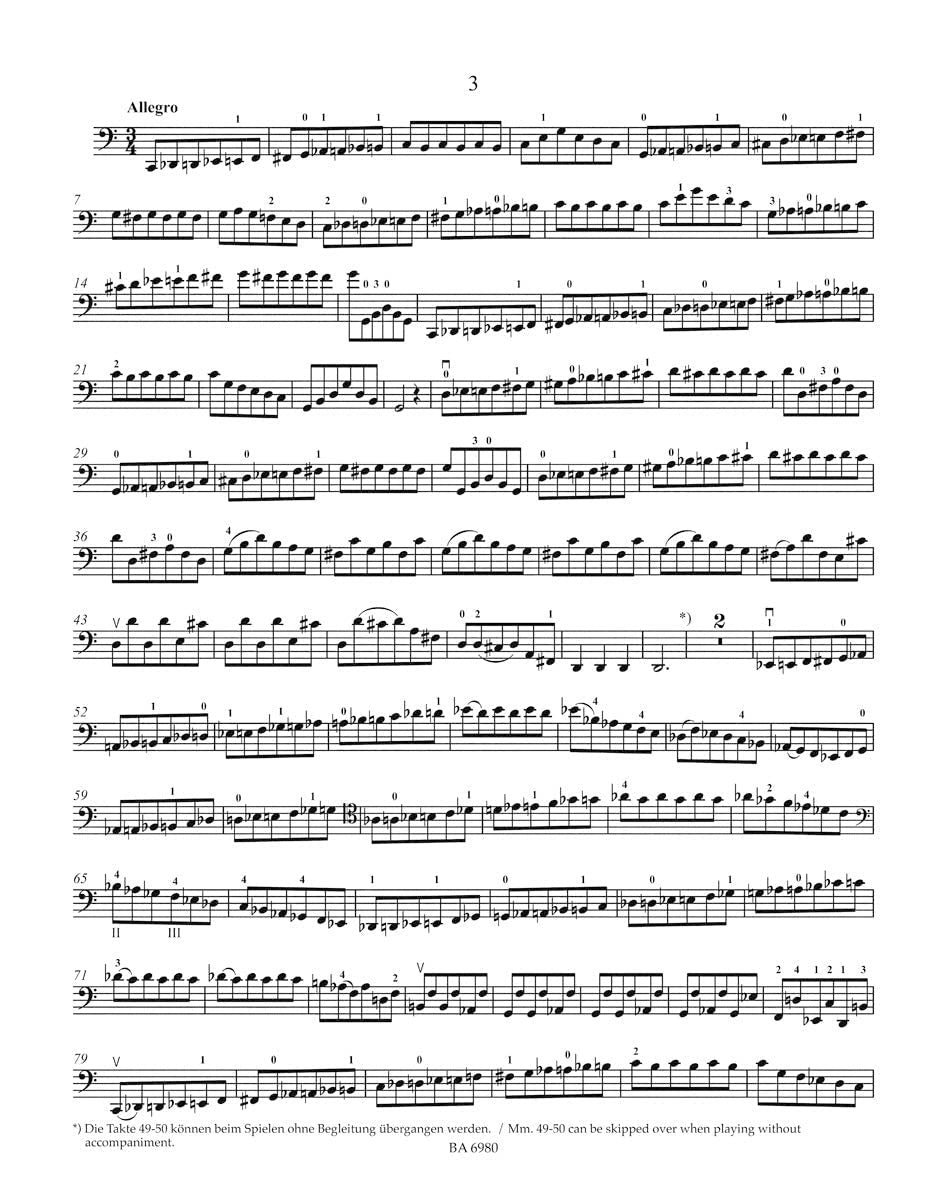 Duport: 21 Cello Etudes