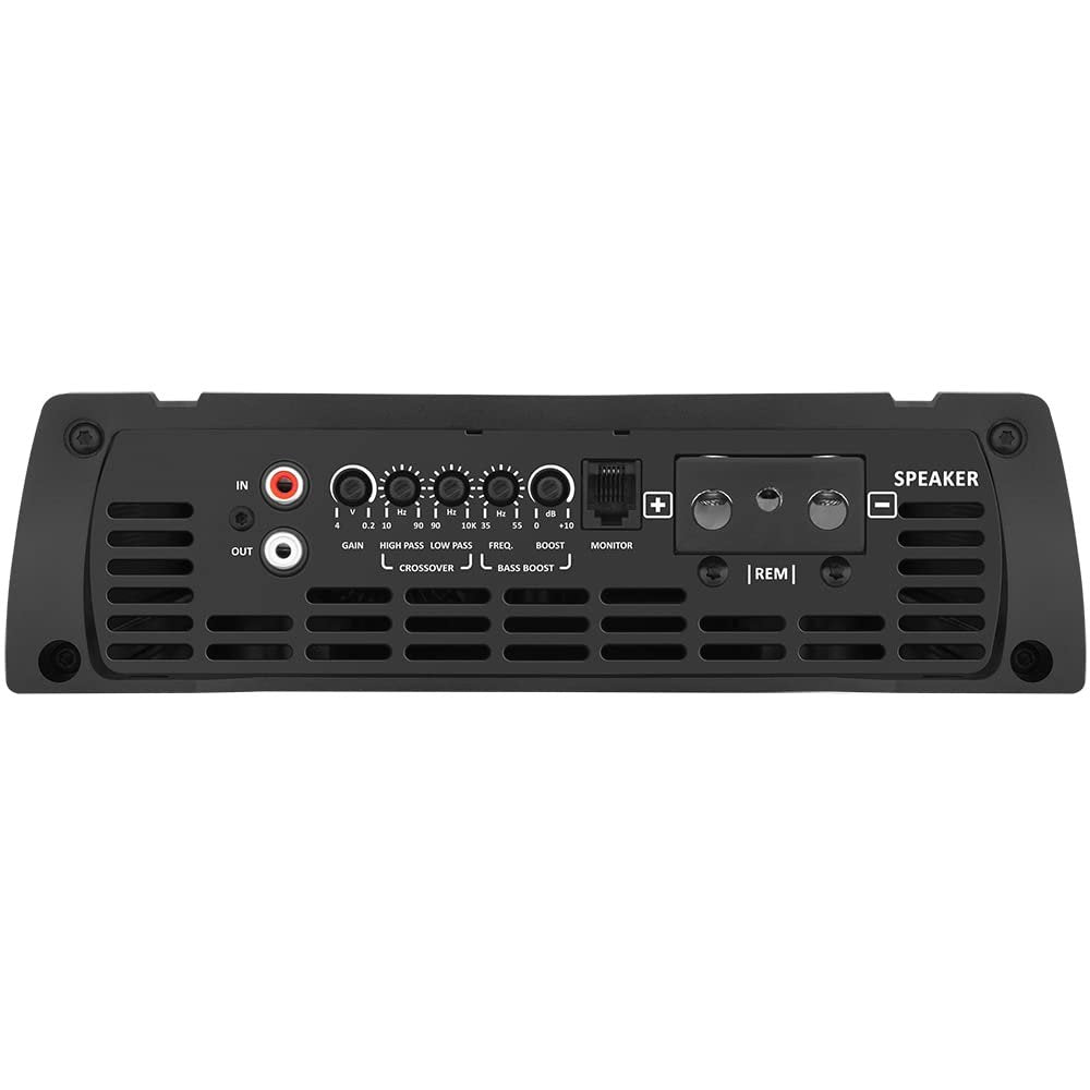 Taramps MD 8000.1 Amplifier 2 Ohms 8000 Watts RMS 1 Channel Full Range, Car Audio Monoblock, LED Monitor Indicator Class D, Great for Subwoofer, MD 8k