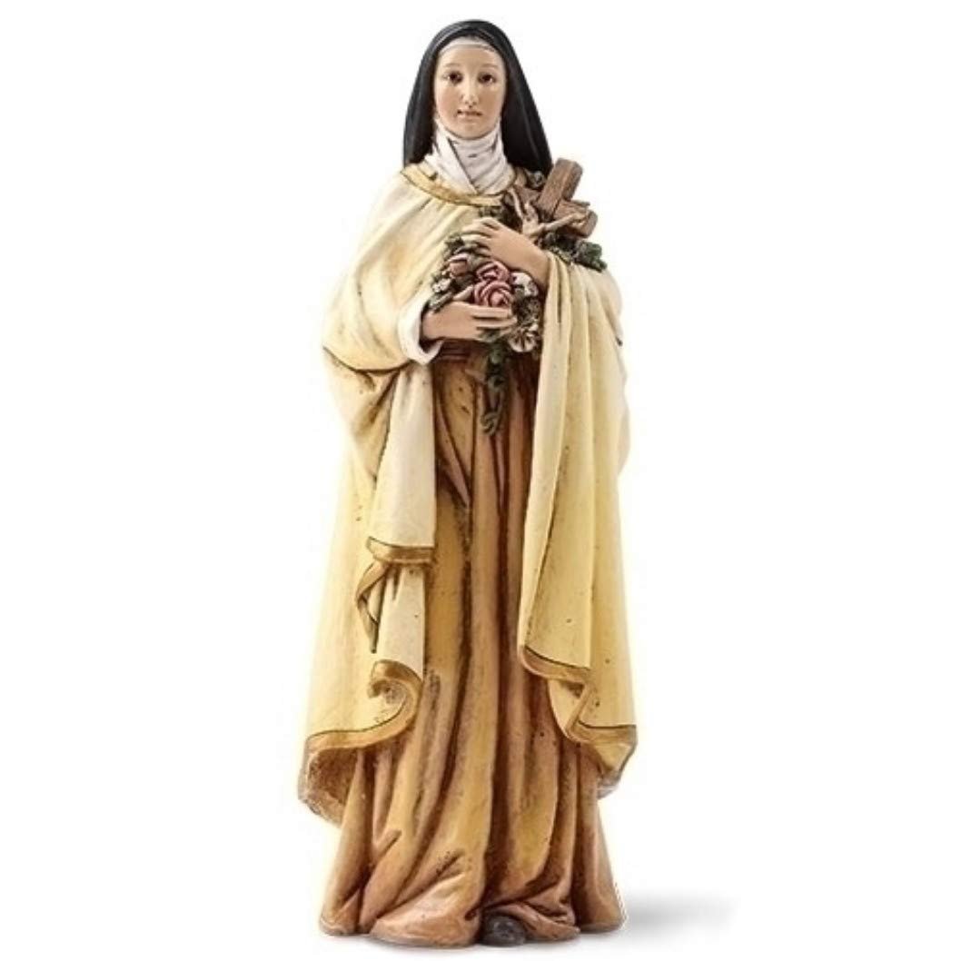 Joseph's Studio by Roman, Renaissance Collection, 6.25" H ST Therese Figure, Home Décor, Devout Gift, Prayerful Inspiration (3x2x6)