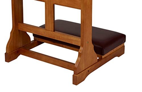 Christian Brands Cross Padded Kneeler - Medium Oak