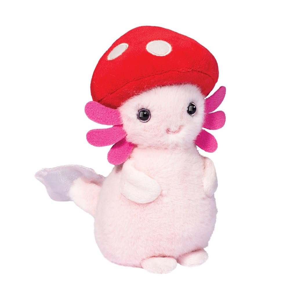 Douglas Funglotl Mushroom Axolotl Plush Stuffed Animal 6.5 Inch