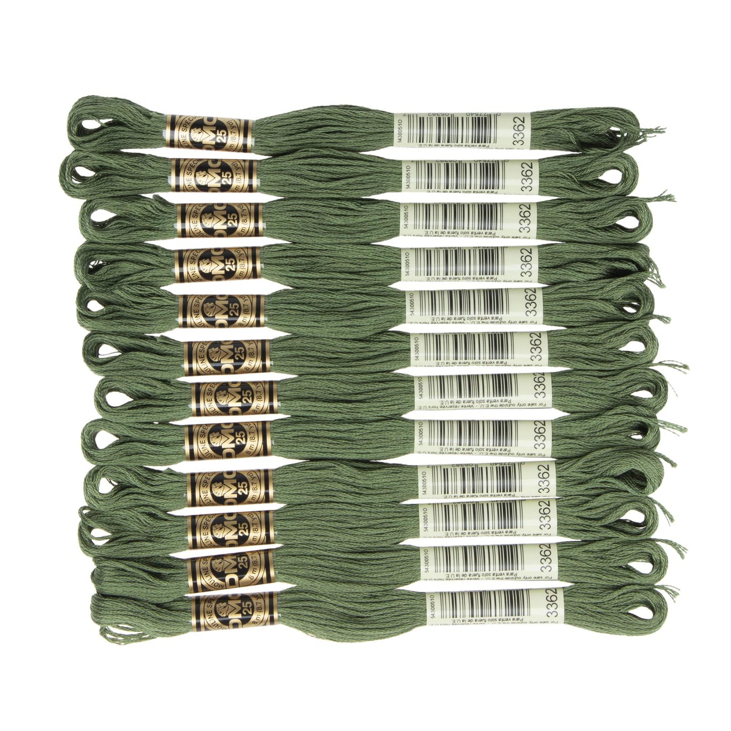 DMC 25 Thread Embroidery Thread 12 Bundles