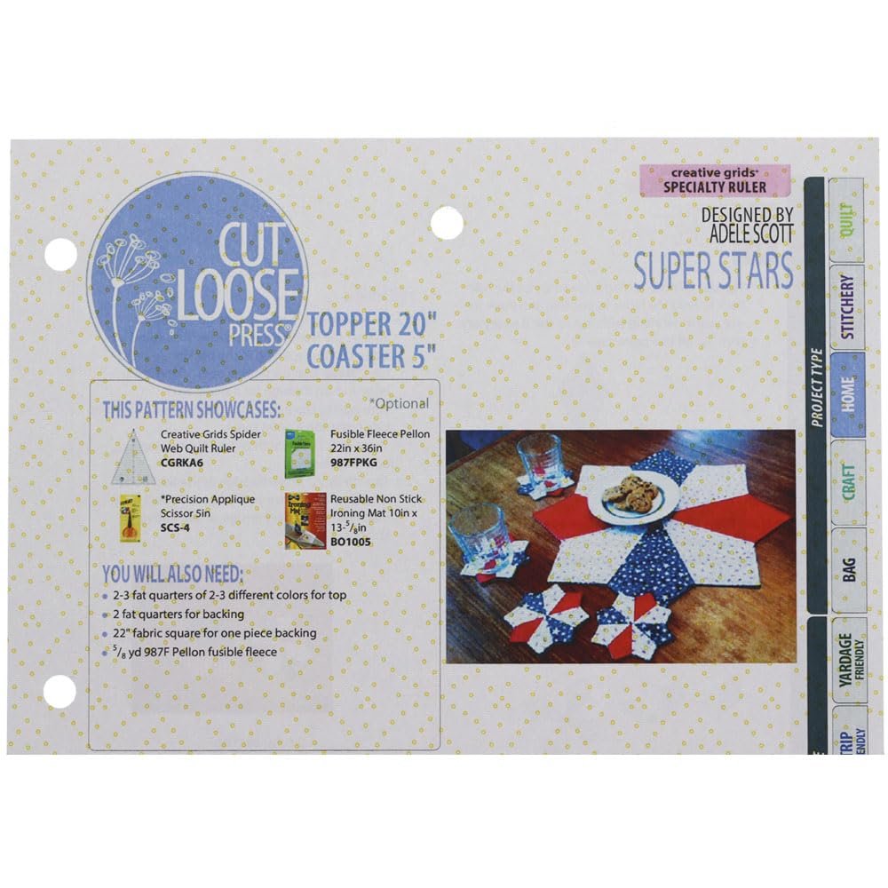 Super Stars from Cut Loose Press & AQCO - CLPASC001