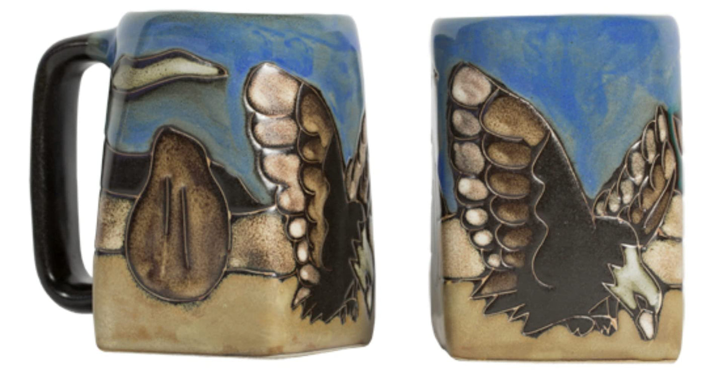 Mara Stoneware Mug - Eagle- 12 oz