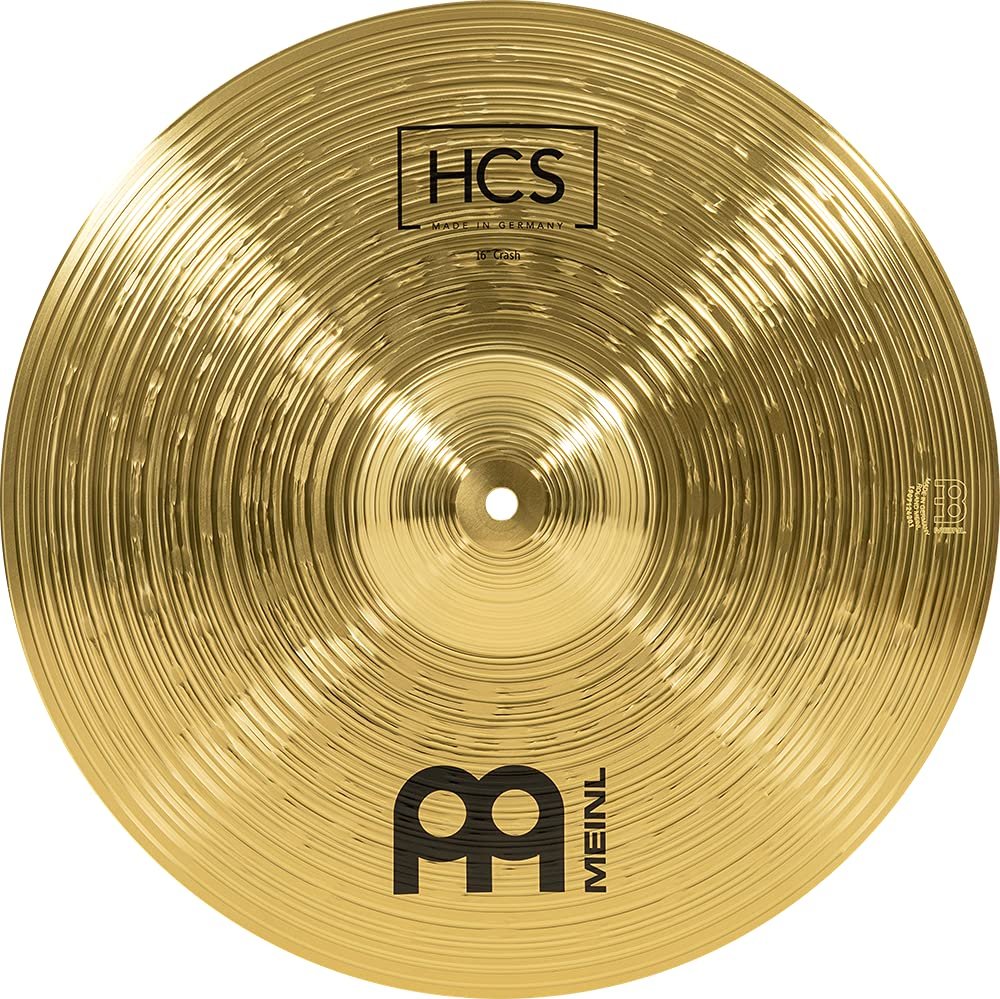 Meinl Cymbals HCS141620 HCS Cymbal Box Set Pack with 14-Inch Hi Hat Pair, 16-Inch Crash, 20-Inch Ride (VIDEO)