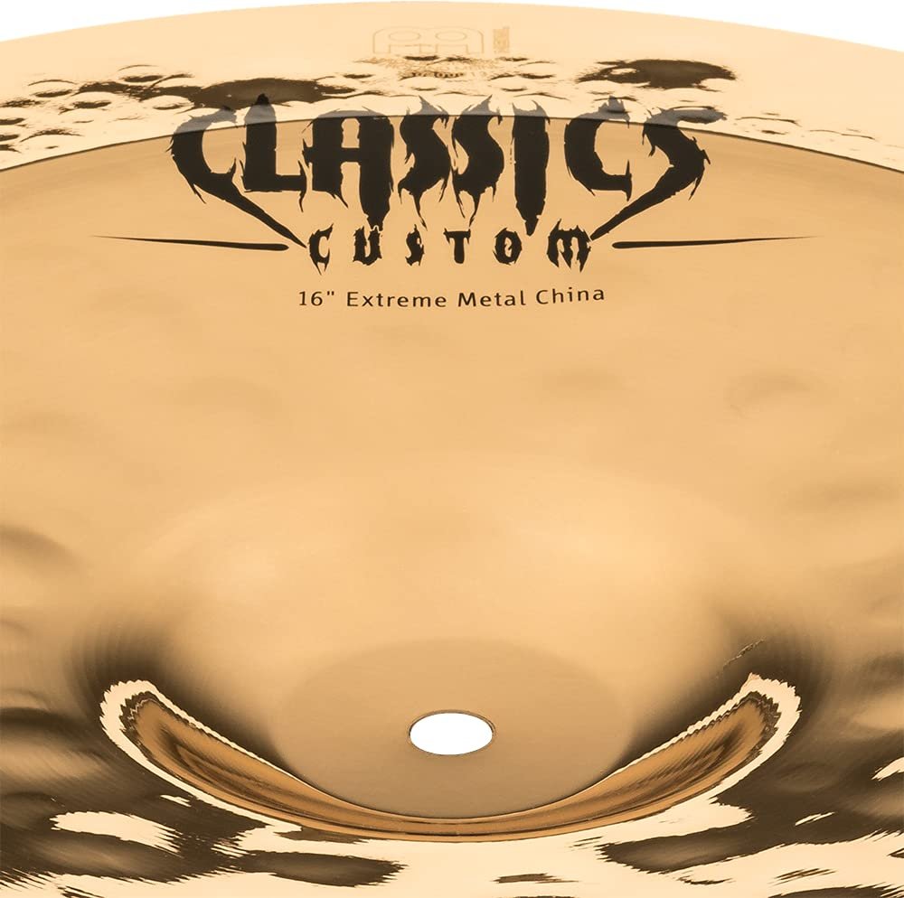 Meinl 18" China Cymbal - Classics Custom Extreme Metal - Made in Germany, 2-YEAR WARRANTY (CC18EMCH-B)