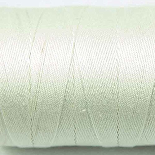 WonderFil Specialty Threads Spagetti, Ecru, 3-ply 100% Long Staple Double-Gassed Egyptian Cotton, 12wt