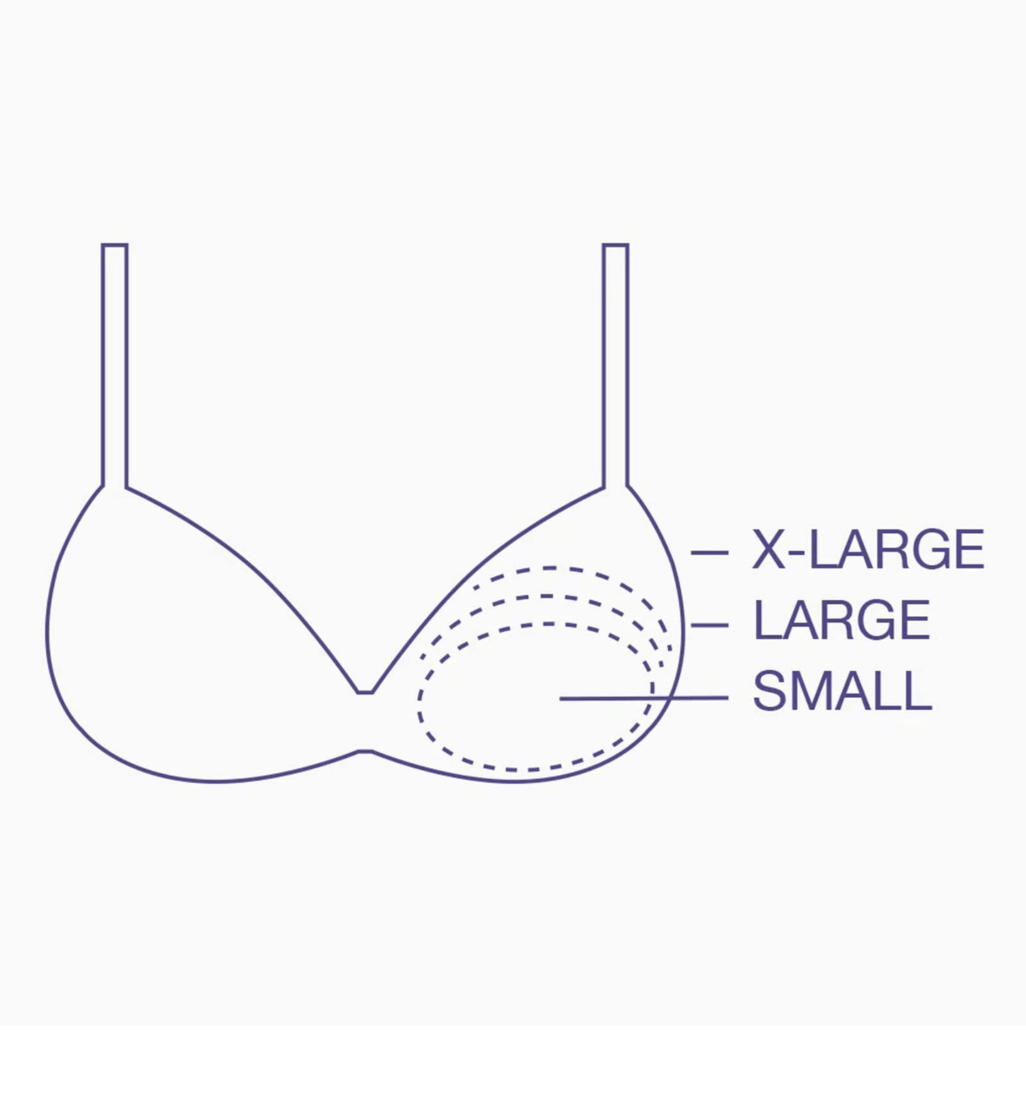 NuBra Invisible Breast Size Enhancers B106 Without Adhesive