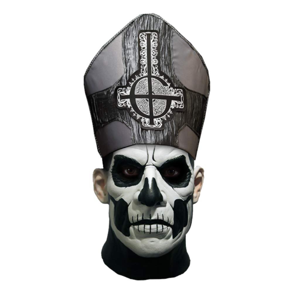Trick Or Treat Studios Ghost Papa II Emeritus Deluxe Mask With Hat