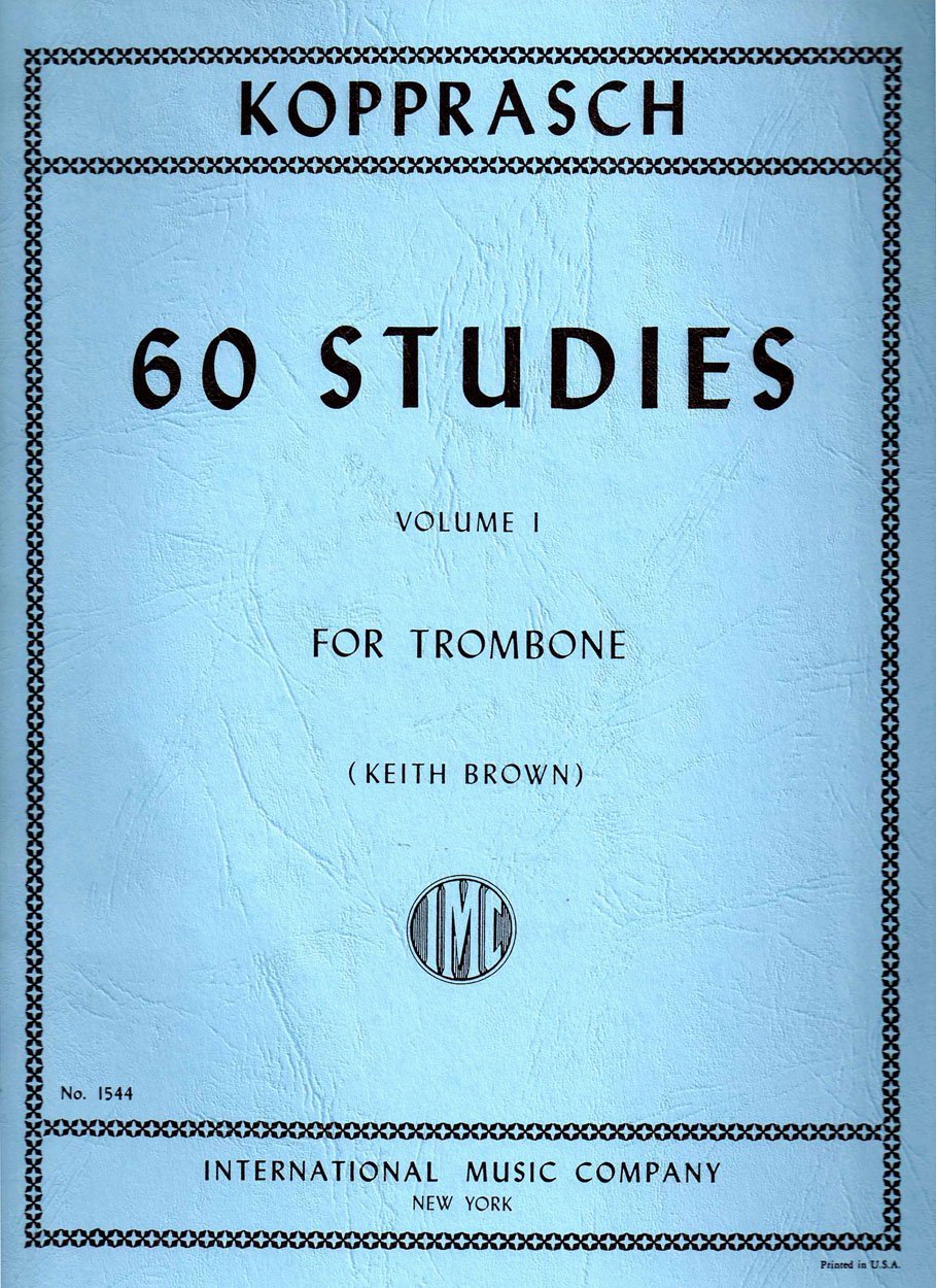 Kopprasch: 60 Studies for Trombone, Vol. 1
