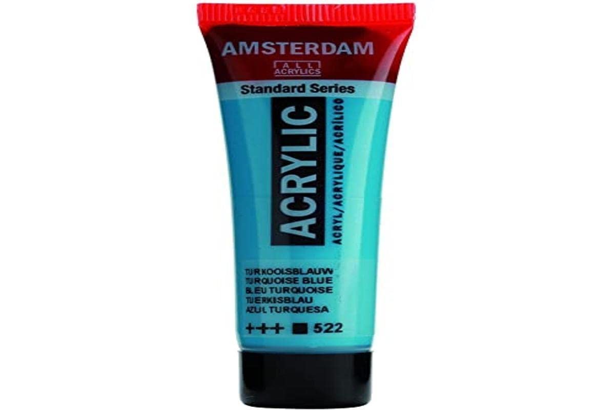 Talens : Amsterdam Standard : Acrylic Paint : 20ml : Turquoise Blue