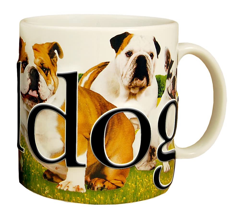 Americaware PMBUL01 18oz Stoneware Bulldog Mug