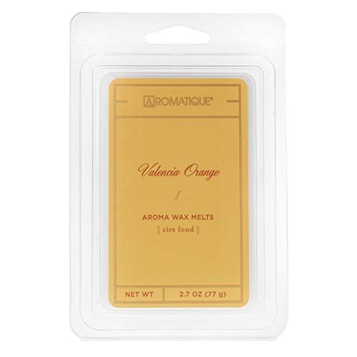 Aromatique Wax Melts, Valencia Orange, 2.7 oz Tray (1) (Orange, 1)