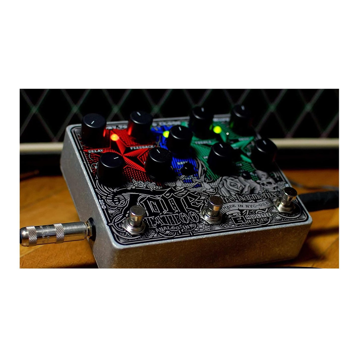 Electro-Harmonix Tone Tattoo Analog Delay/Chorus/Distortion Multi-Effect Pedal
