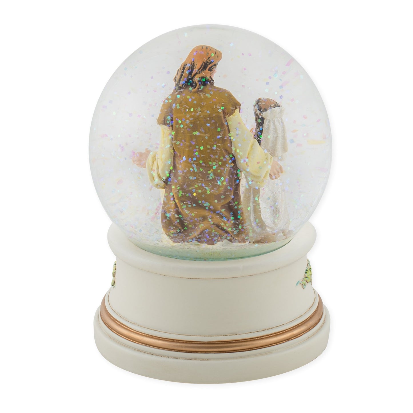 Roman Giftware Inc., Sacraments, First Communion, 5.5" H 100MM Musical Dome Girl,Religious, Inspirational, Durable (5x4x5)
