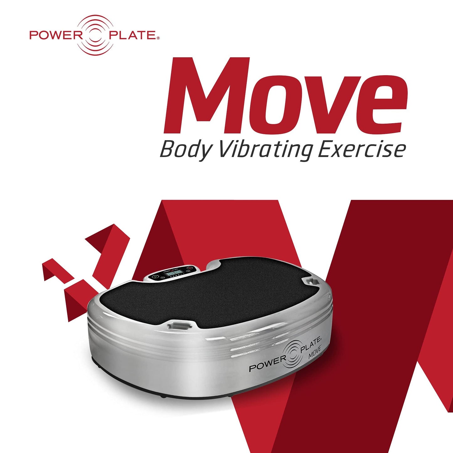 Power Plate Move Vibration Platform, Vibrating Plate to Increase Core Strength, Improve Balance and Stability