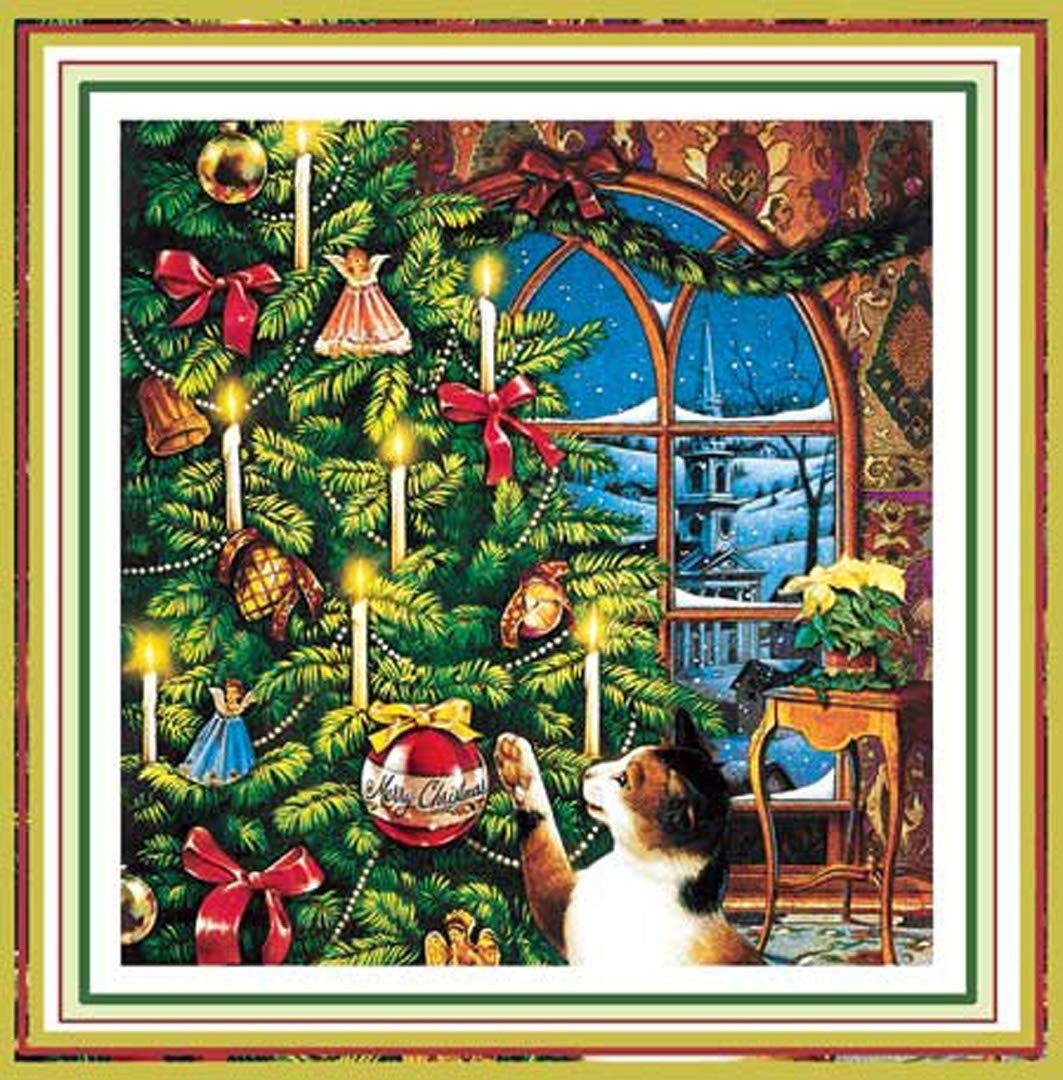 3D Greeting Card - CHRISTMAS MISCHIEF - Christmas