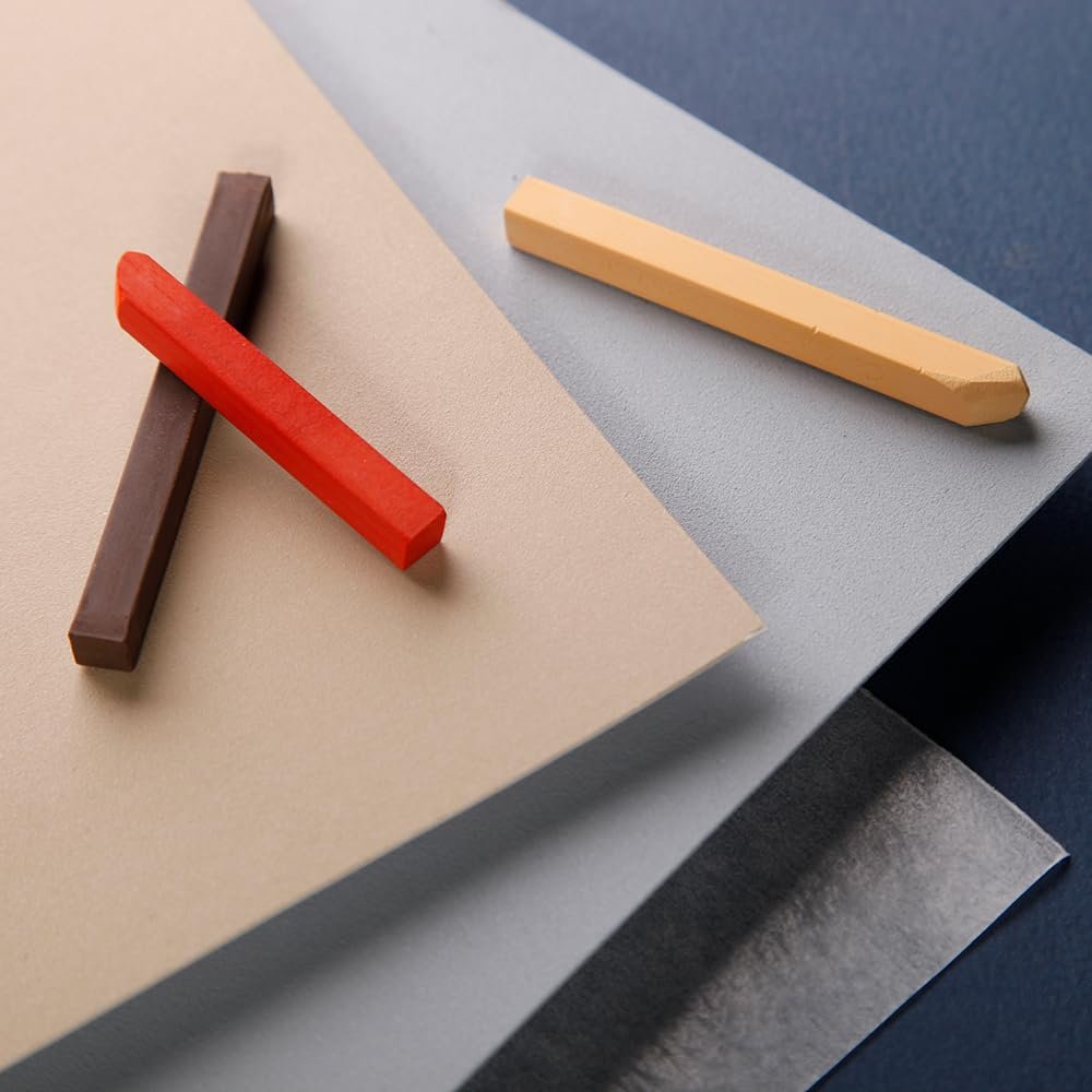 Clairefontaine PastelMat Pastel Card Pad, 360 g, 12 Sheets - Assorted Colours