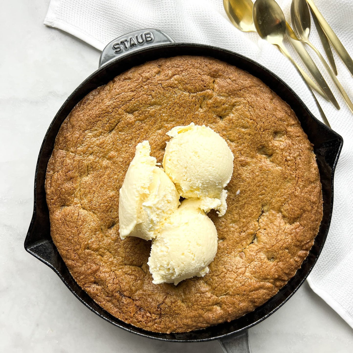 STAUB Cast Iron 12-inch Fry Pan