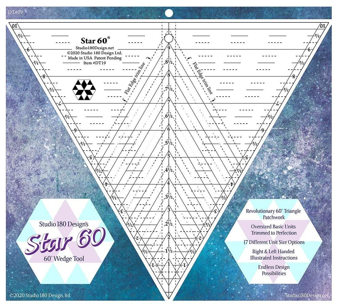 Star 60~60 Degree Wedge Tool - Deb Tucker Studio 180