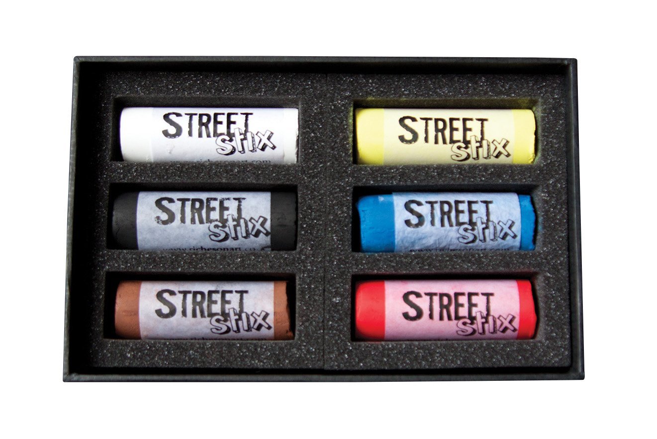 Jack Richeson Set of 6 Sreet Stix Pastels