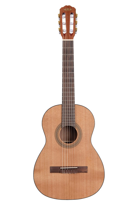 Kala Cedar Top Mahogany Nylon String 3/4 Size Classical Guitar (KA-GTR-NY23) Natural