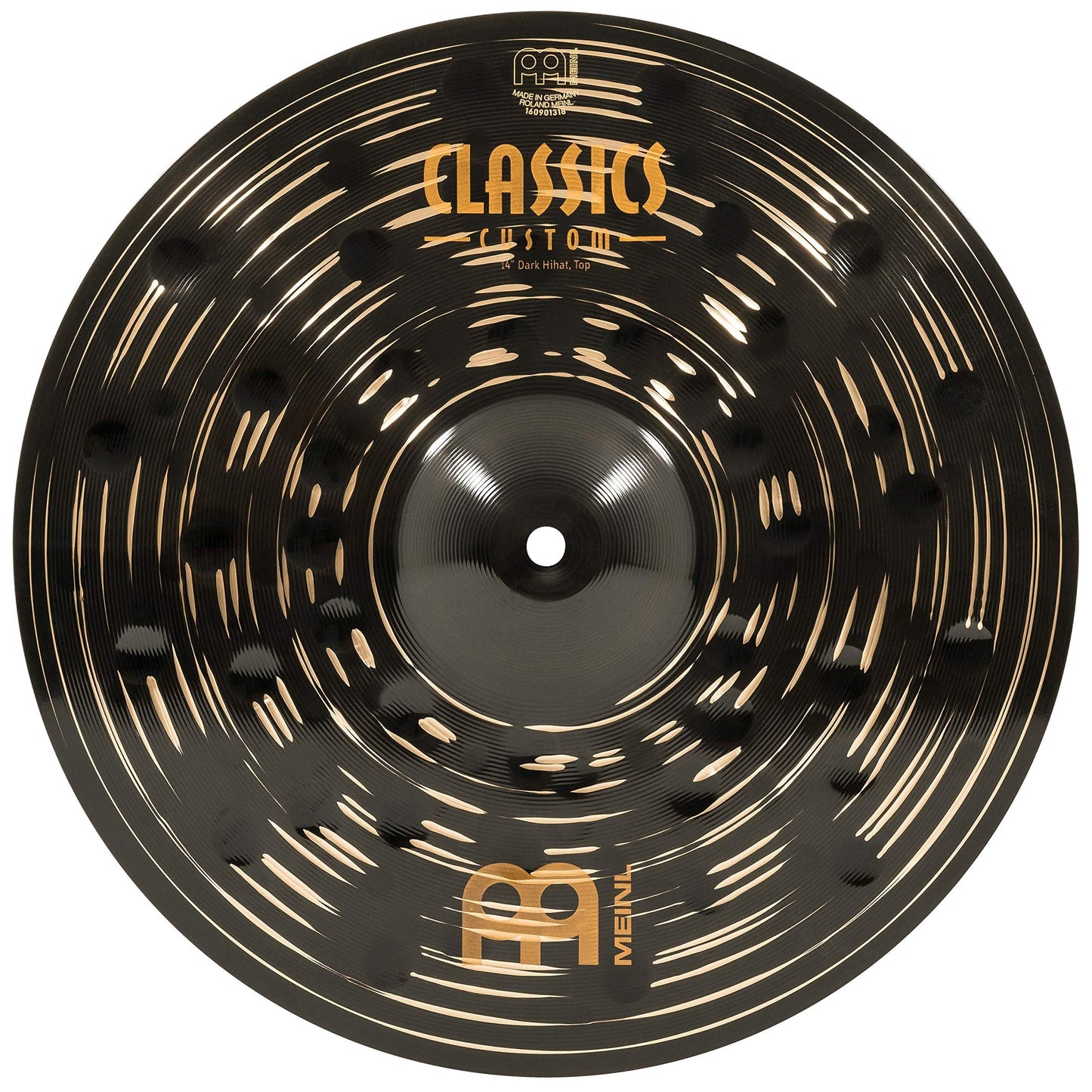 Meinl Cymbals CCD141620 Classics Custom Dark Cymbal Box Set with 14" Hihat, 16" Crash, & 20" Ride