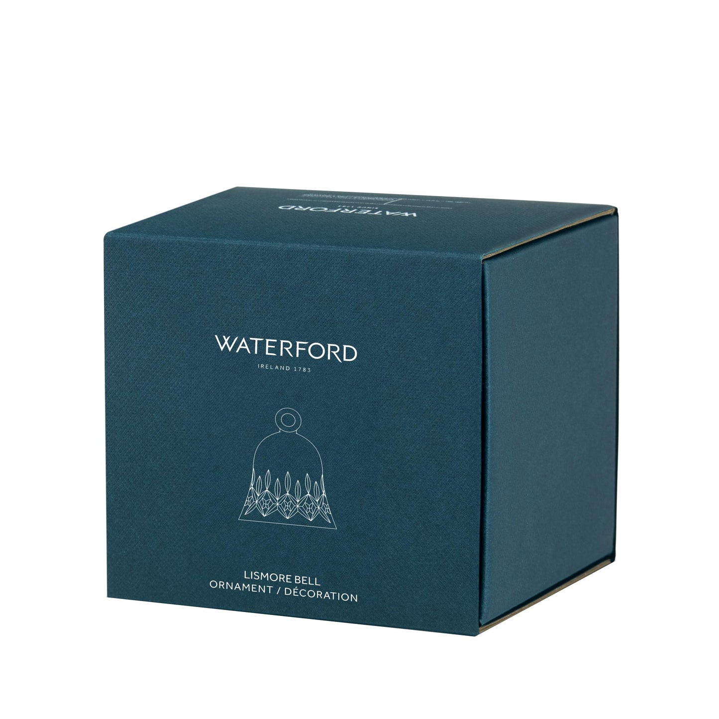 Waterford Lismore Bell Ornament Green