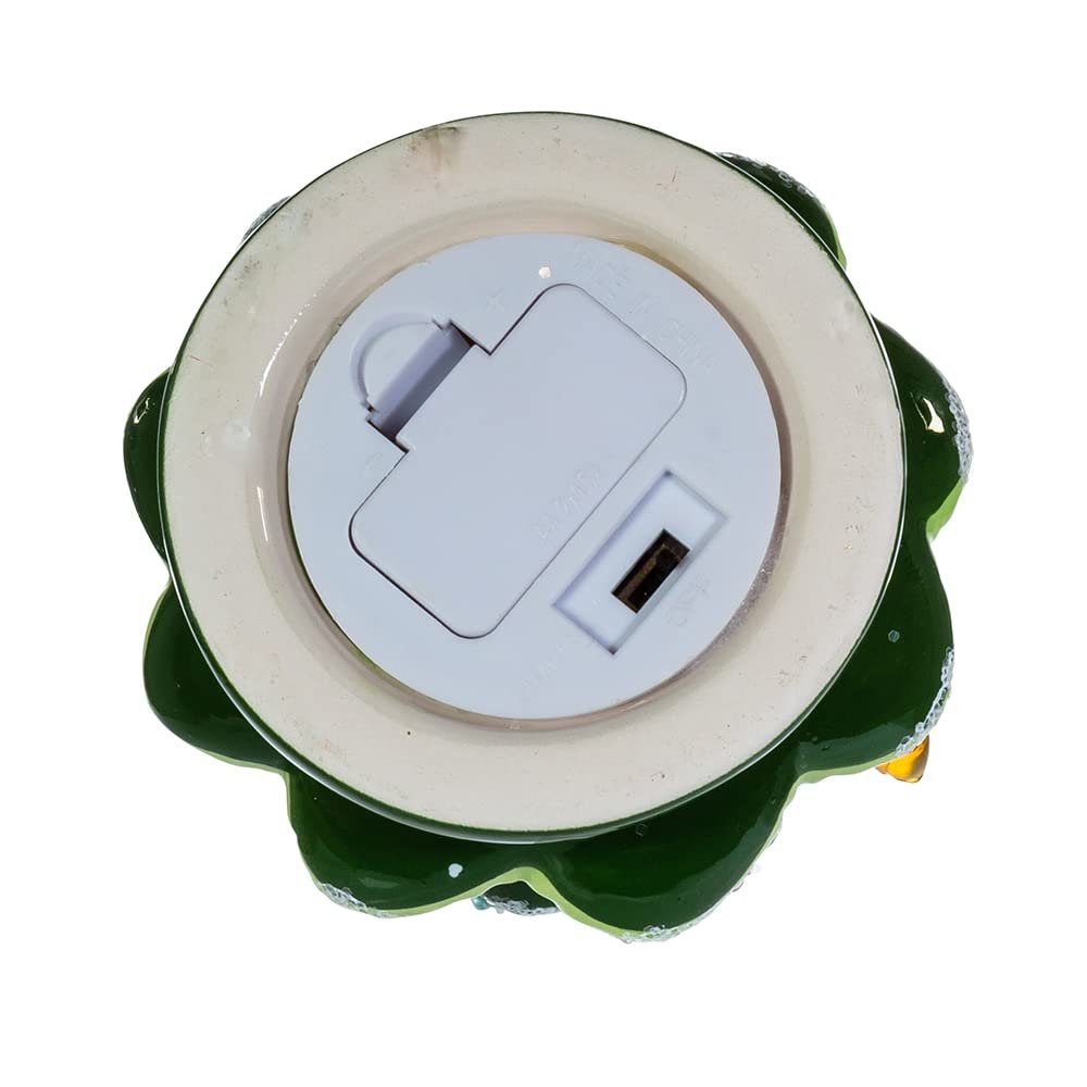 Kurt Adler C9537 Table Piece, 5.5 inch, Green