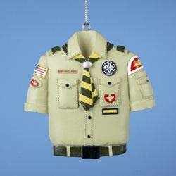 Kurt Adler Boy Scout Tan Shirt Christmas Ornament