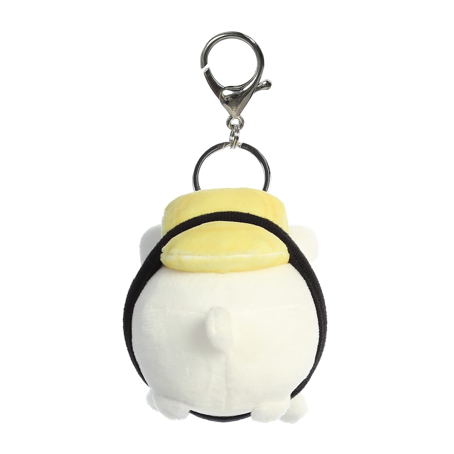 Aurora® Tasty Peach® Tamago Sushi Meowchi Clip-On Plush - White 3.5 Inches