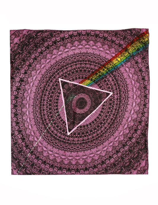 Sunshine Joy Pink Floyd The Dark Side Of The Moon Shadows Bandana Purple