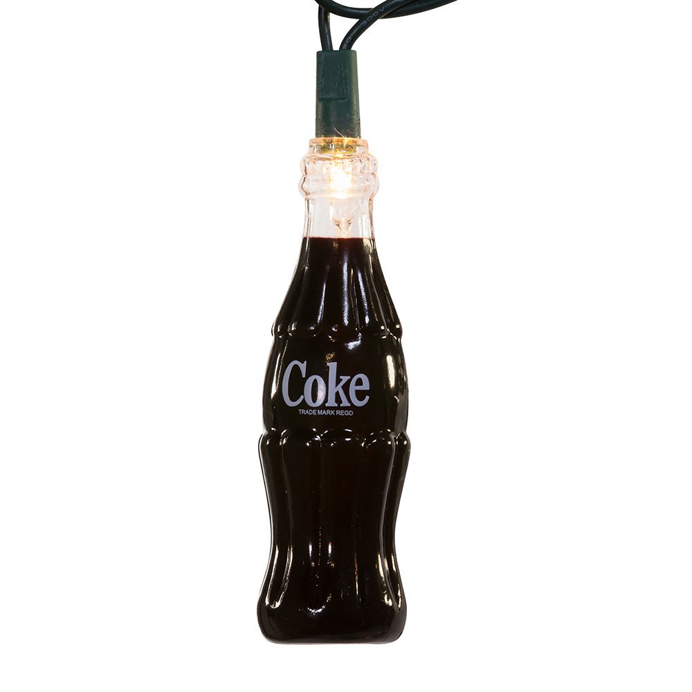 Kurt Adler CC5801 Coke Bottle Light Set, 10 Light