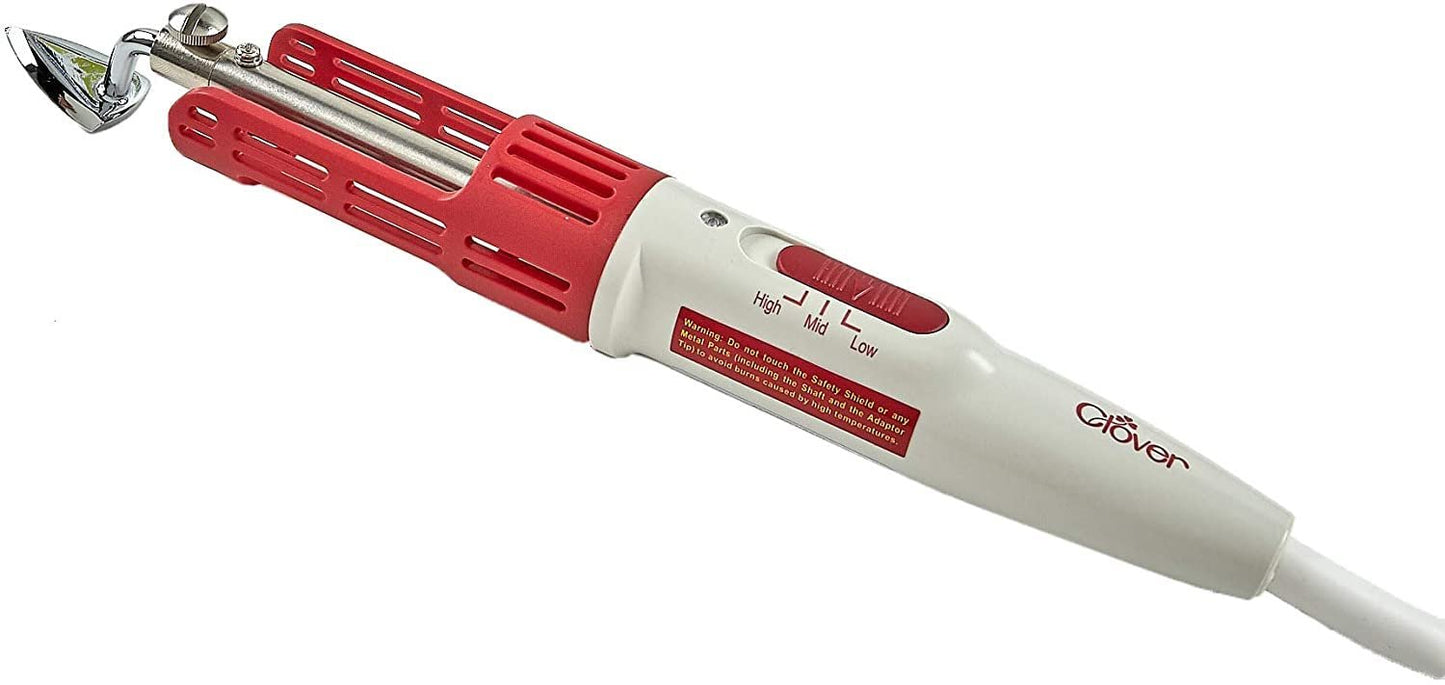 Clover Mini Iron II"The Adapter Set" for Sewing Quilting & Crafting #9101