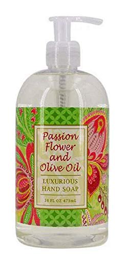 Greenwich Bay Liquid Hand Soap & Lotion Combo with Shea Butter - Botanical Collection - Beautiful Packaging - 16 Ounce Each Bottle (Passion Flower)