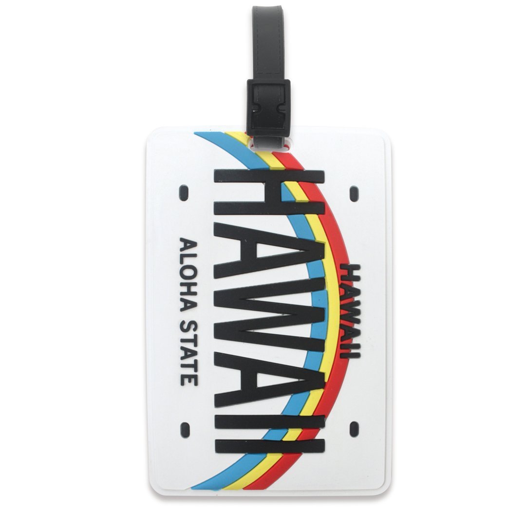 PVC Id Luggage Tags Hawaii License Plate