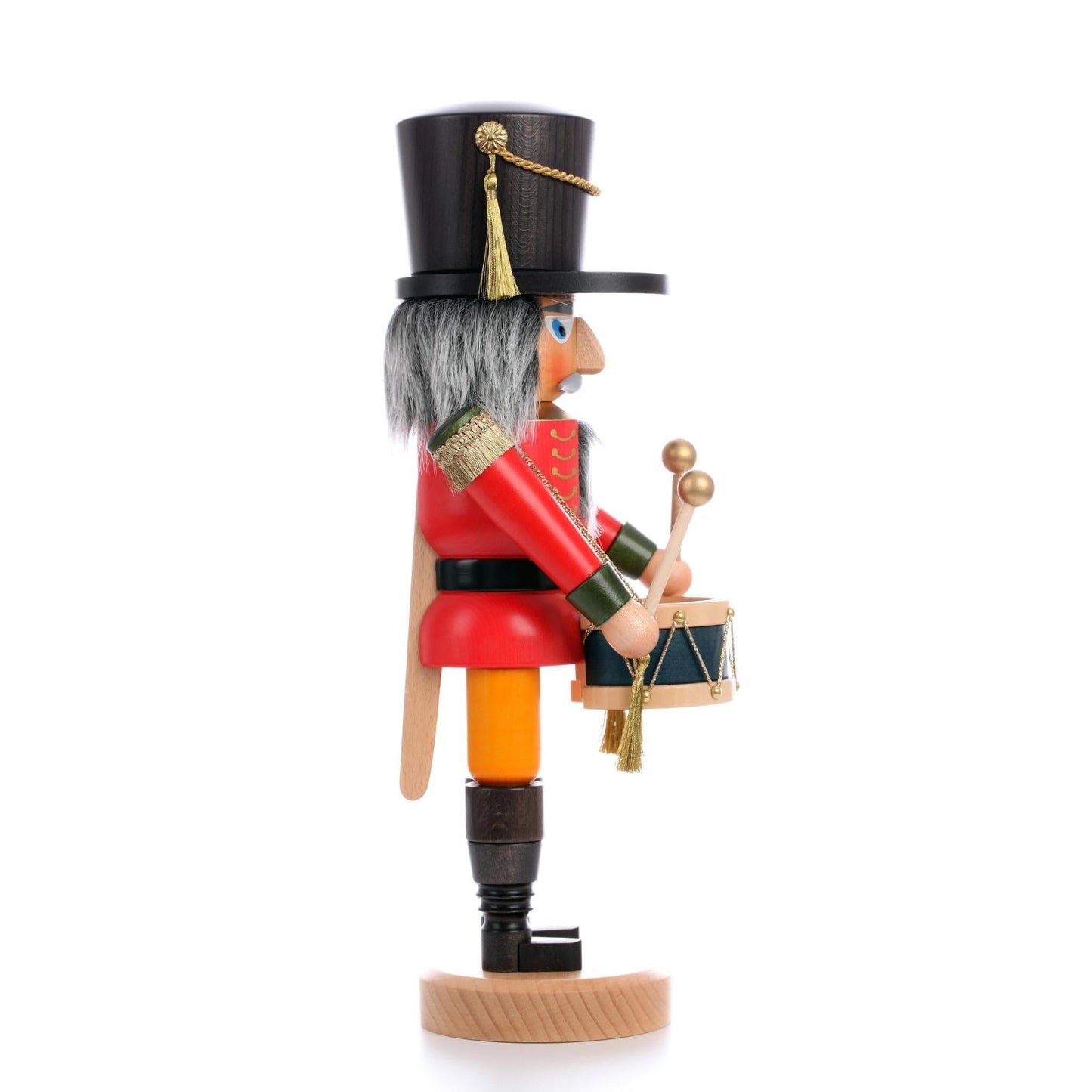 Christian Ulbricht Nutcracker - Drummer Red - Glazed