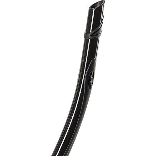 IST SN36 Flexible Foldable 100% Silicone Non-Purging Snorkel (Black)