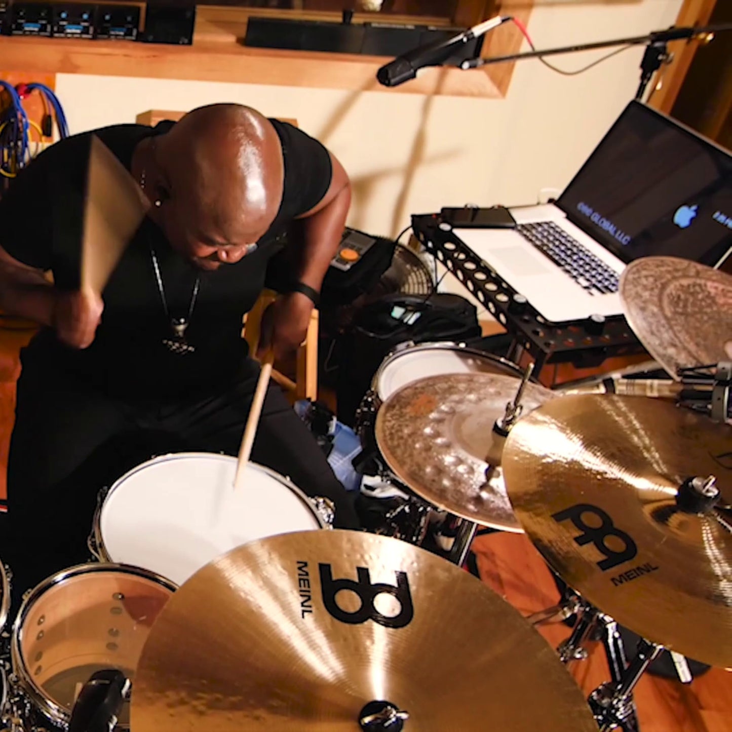 Meinl Percussion TMLTS Double Braced Tripod Laptop Table Stand, Steel