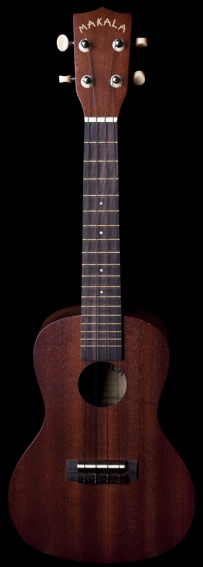 Kala Brand Music Co., 4-String Ukulele, Natural, Concert (MK-C/Pack)