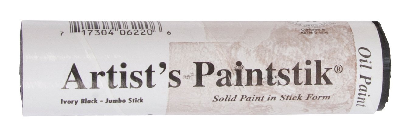 Jack Richeson Shiva Oil Paintstik, Jumbo Ivory Black