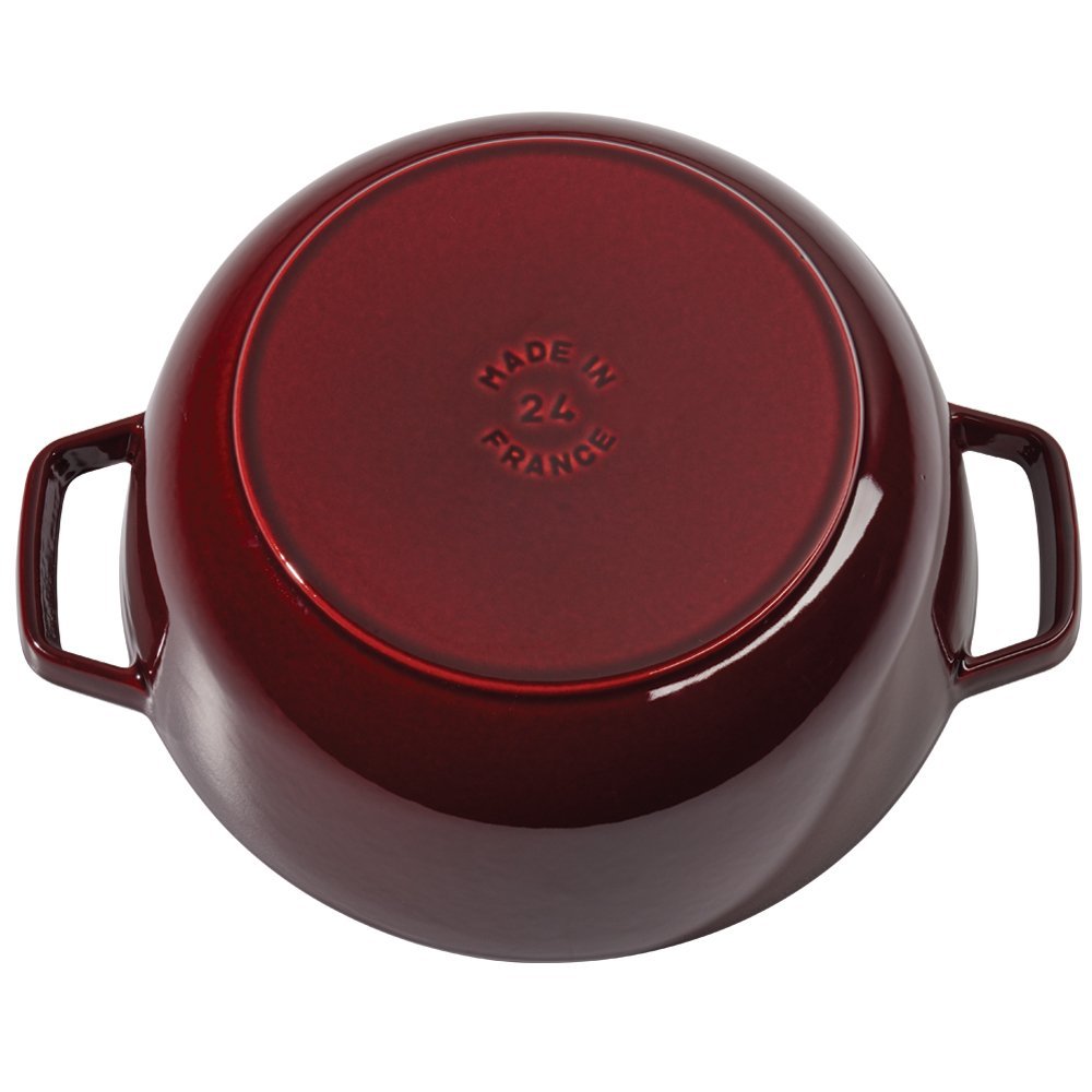 Staub Essential French Round 3.75Qt. Black