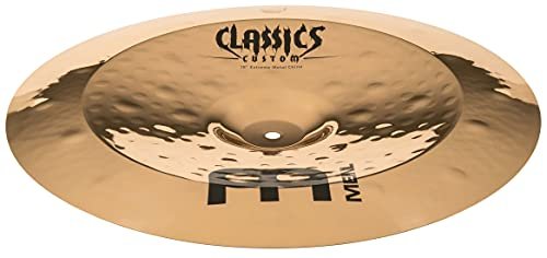 Meinl 18" China Cymbal - Classics Custom Extreme Metal - Made in Germany, 2-YEAR WARRANTY (CC18EMCH-B)