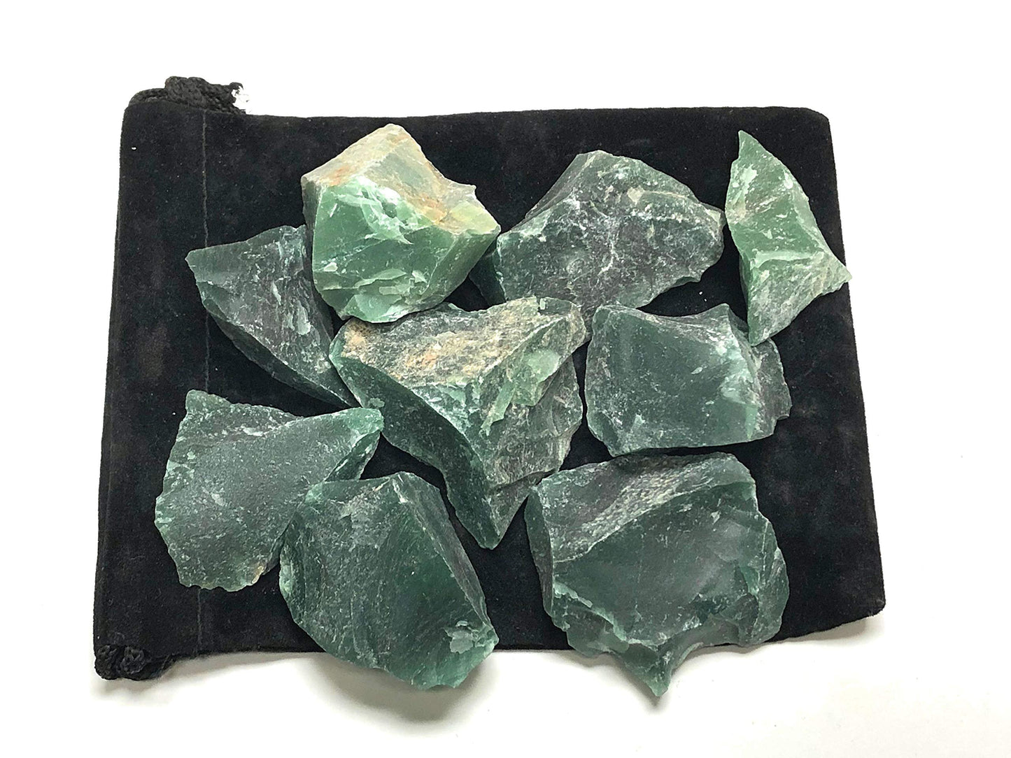 Zentron Crystal Collection Rough Imperial Z Stones - Large 1" Pieces in Velvet Bag