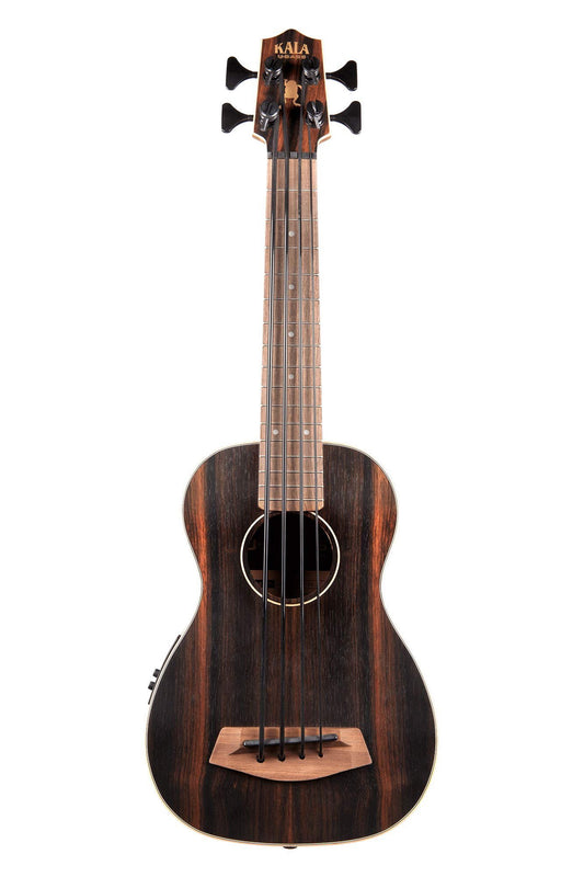 KALA, 4-String Ukulele, Right, Natural (UBASS-EBY-FS)
