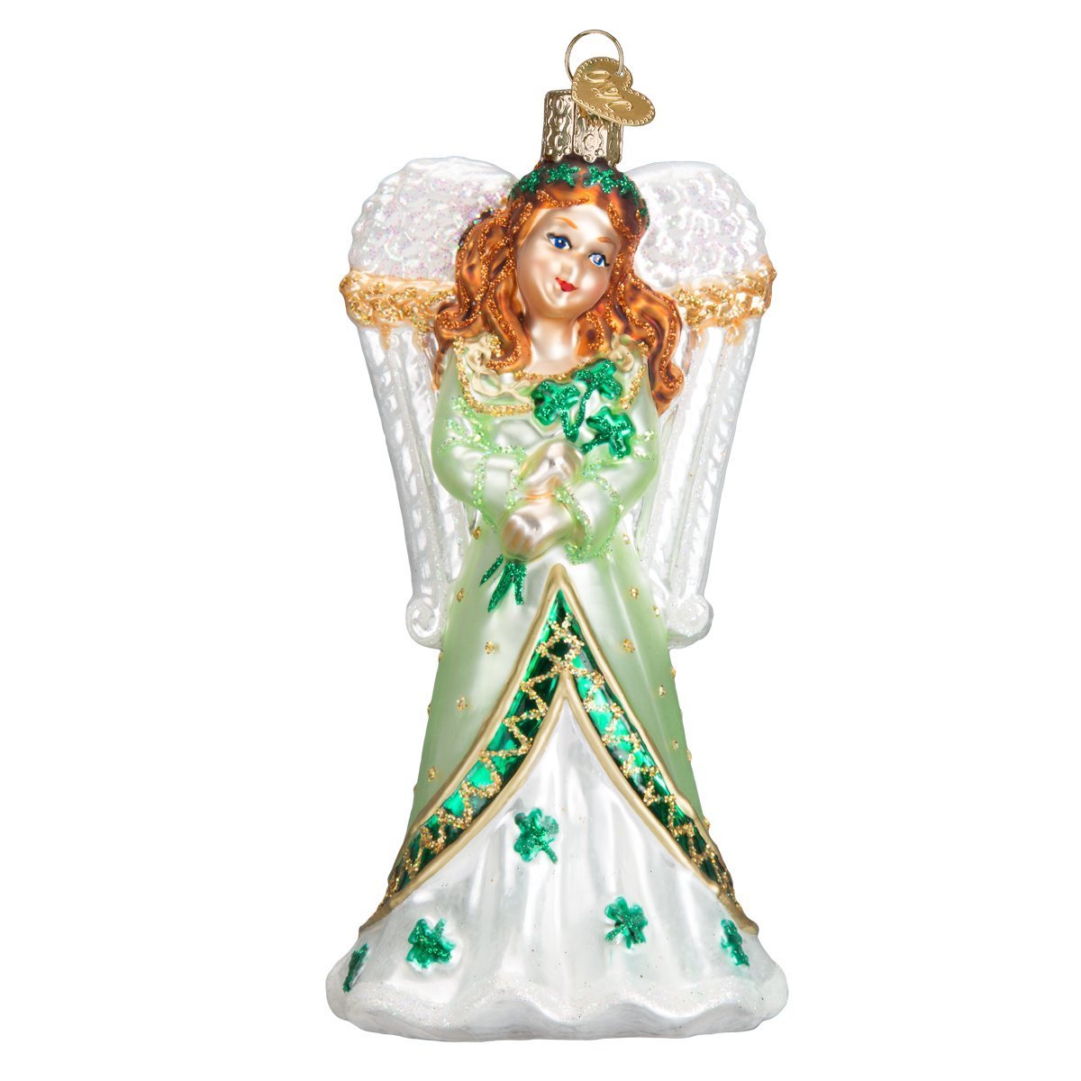 Old World Christmas Ornaments: Angel Collection Glass Blown Ornaments for Christmas Tree